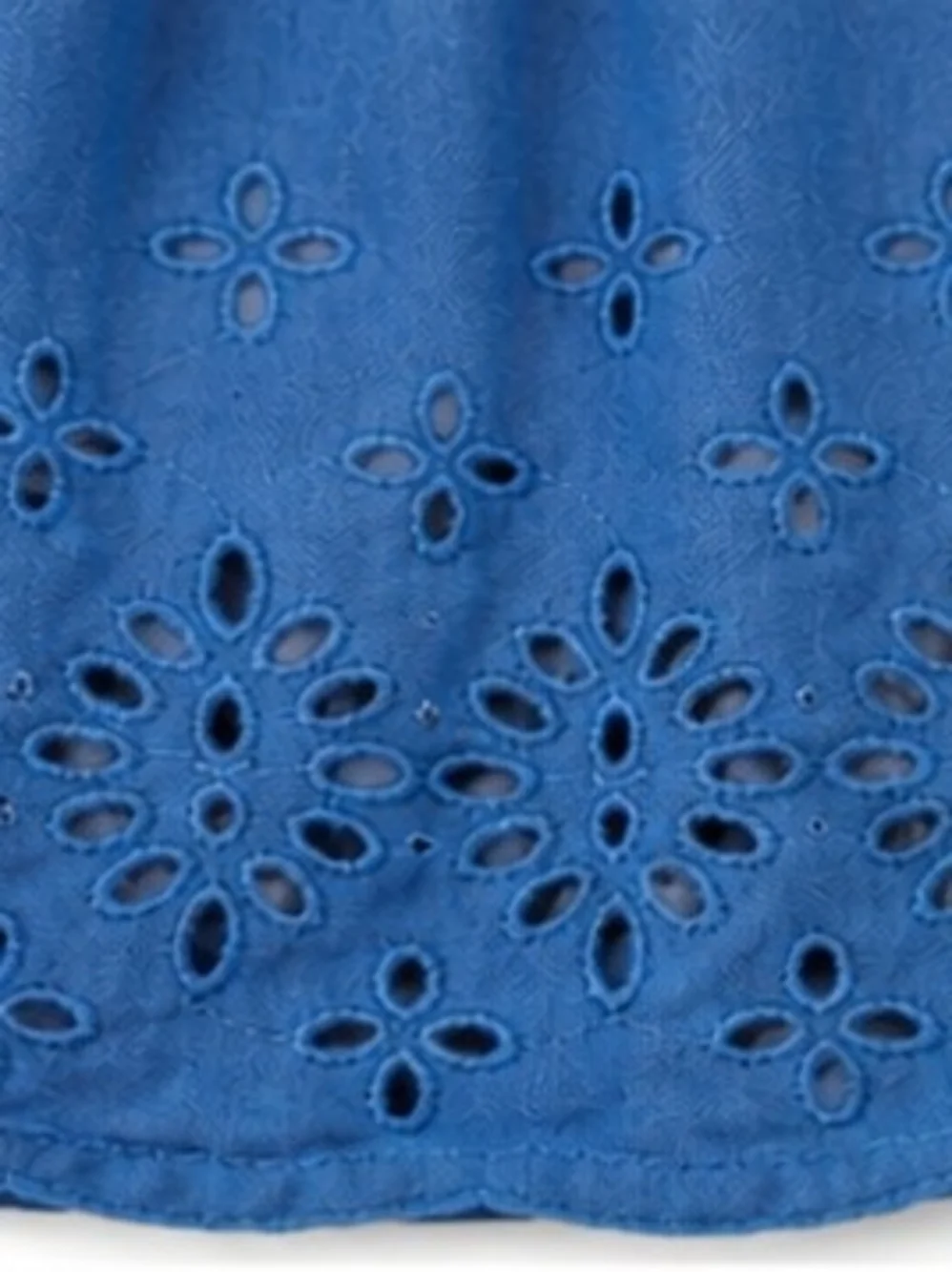 Old Navy Toddler Girls Blue Eyelet Embroidered Smocked Sundress Size 2T